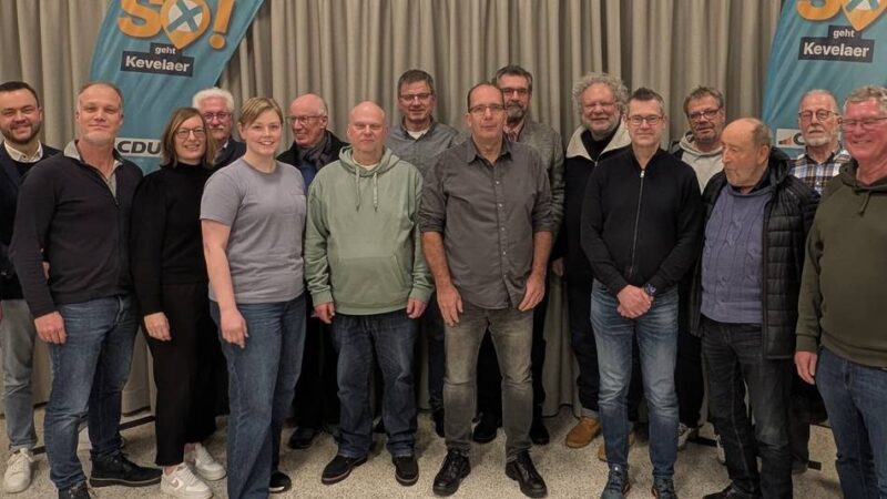 Michael Kamps bleibt Vorsitzender: Vorstand der CDU Kevelaer hat sich neu formiert