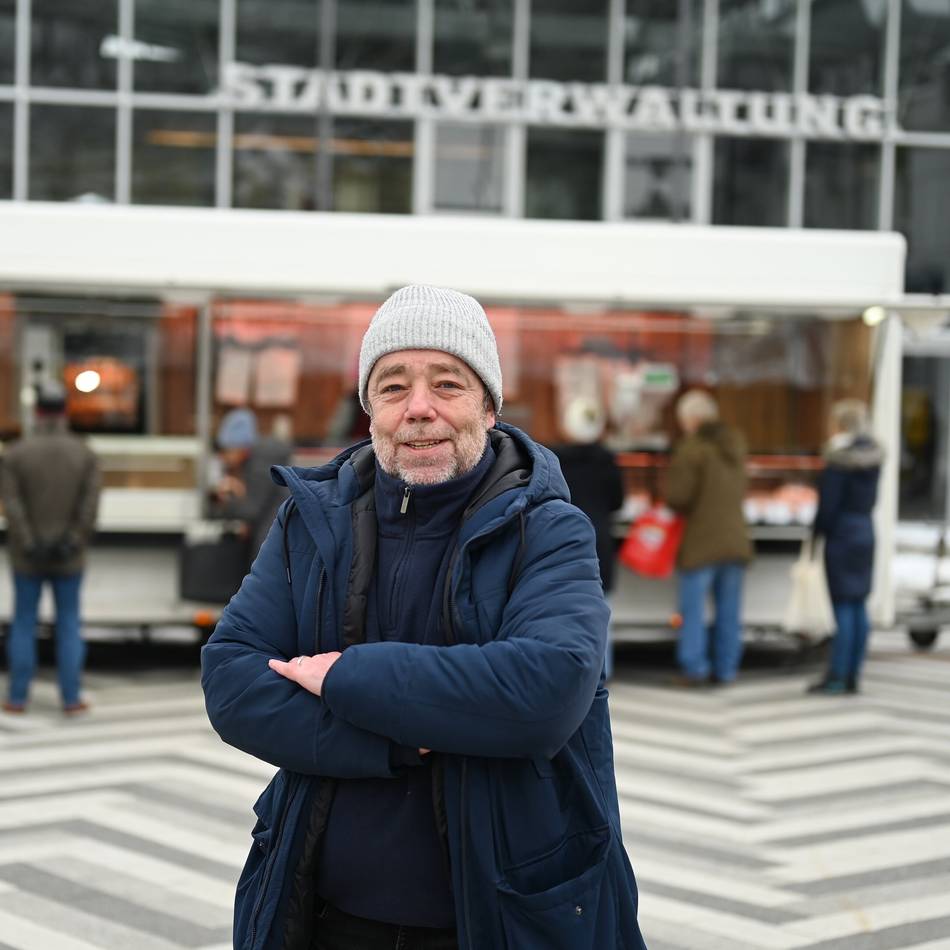 Premiere auf Hückeswagener Bahnhofsplatz: So wird der Wochenmarkt attraktiver