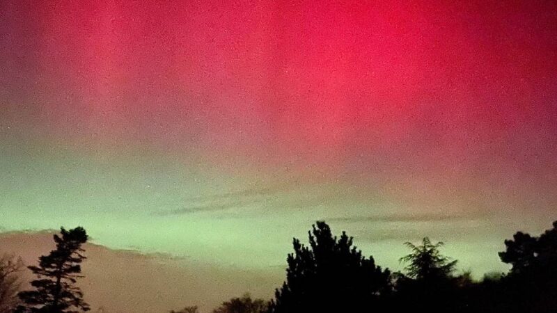 Bundeswehr in Uedem: Polarlichter am Niederrhein – Weltraumkommando schaute ganz genau hin