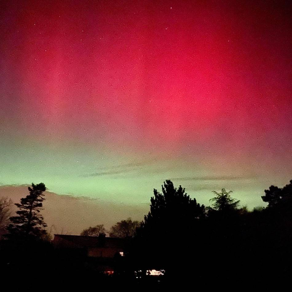 Bundeswehr in Uedem: Polarlichter am Niederrhein – Weltraumkommando schaute ganz genau hin