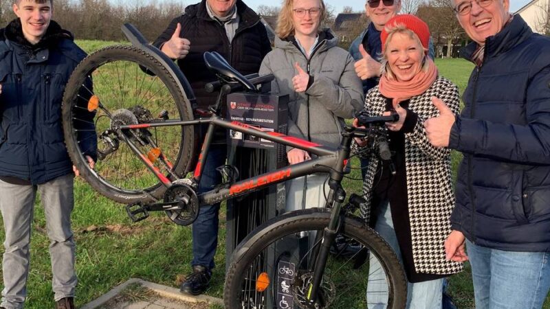 Nach Zerstörungen: Radservice-Stationen sind wieder intakt