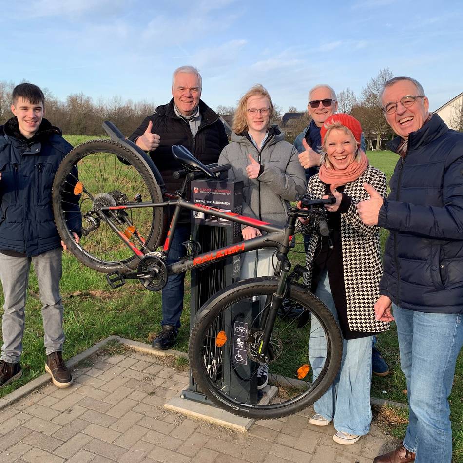 Nach Zerstörungen: Radservice-Stationen sind wieder intakt