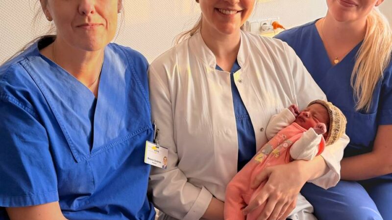 Erstes Baby lässt sich Zeit: Navya ist das Erkelenzer Neujahrsbaby 2026