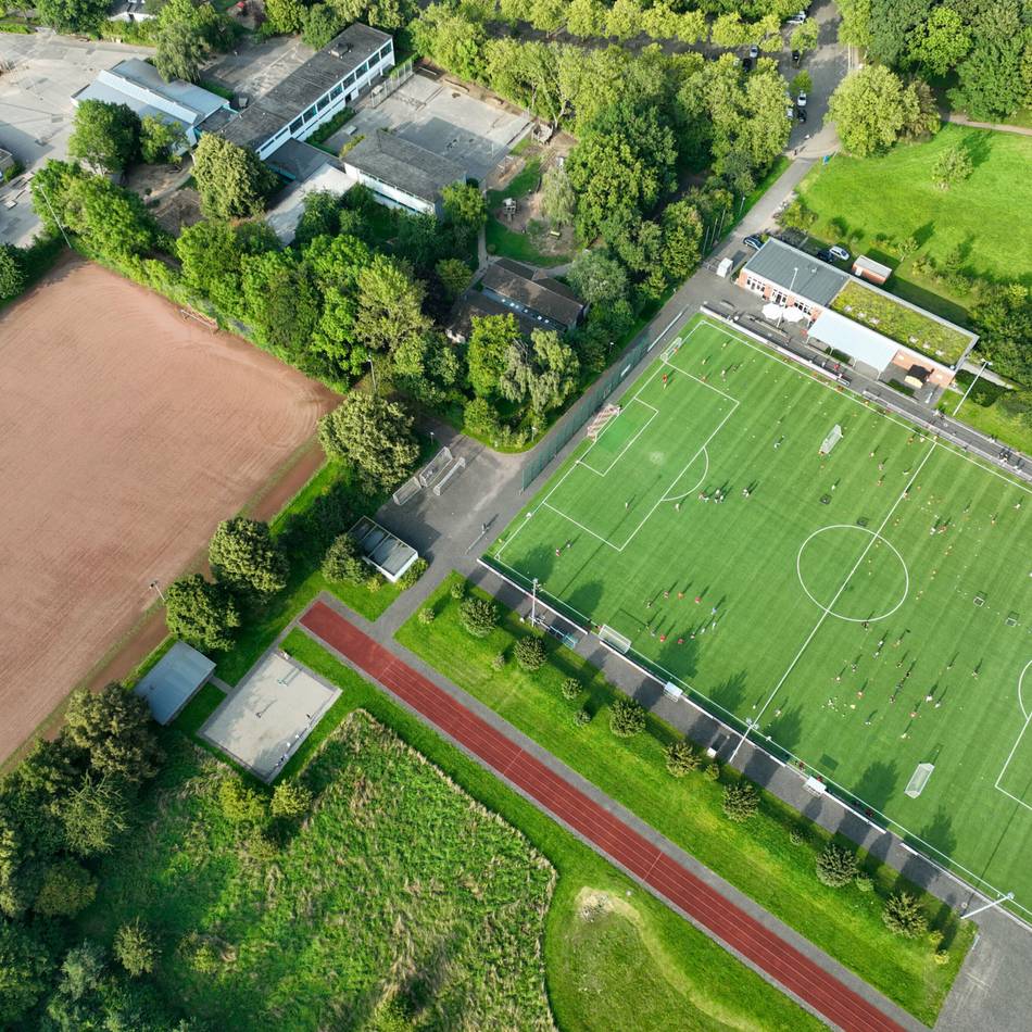 Förderung beantragt: Stadt Meerbusch will Kunstrasenplatz in Strümp sanieren