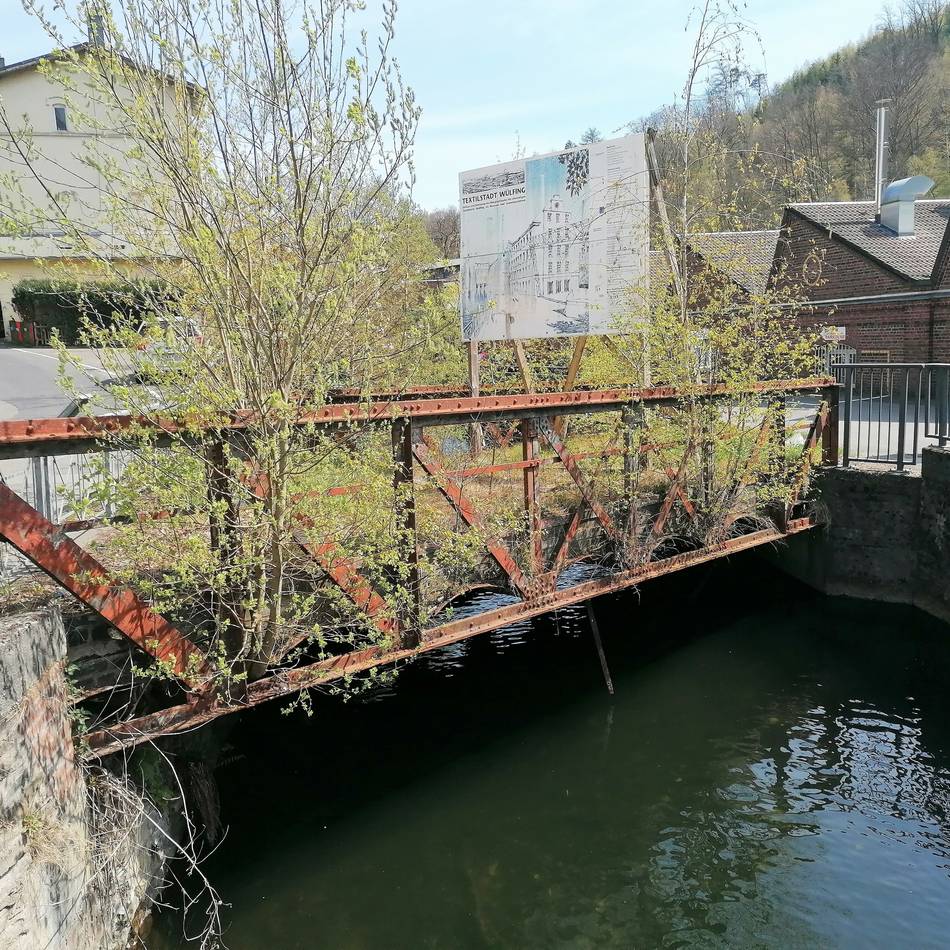 Wupperorte in Radevormwald: Brücke zum Wülfing-Gelände bleibt zeitweise gesperrt