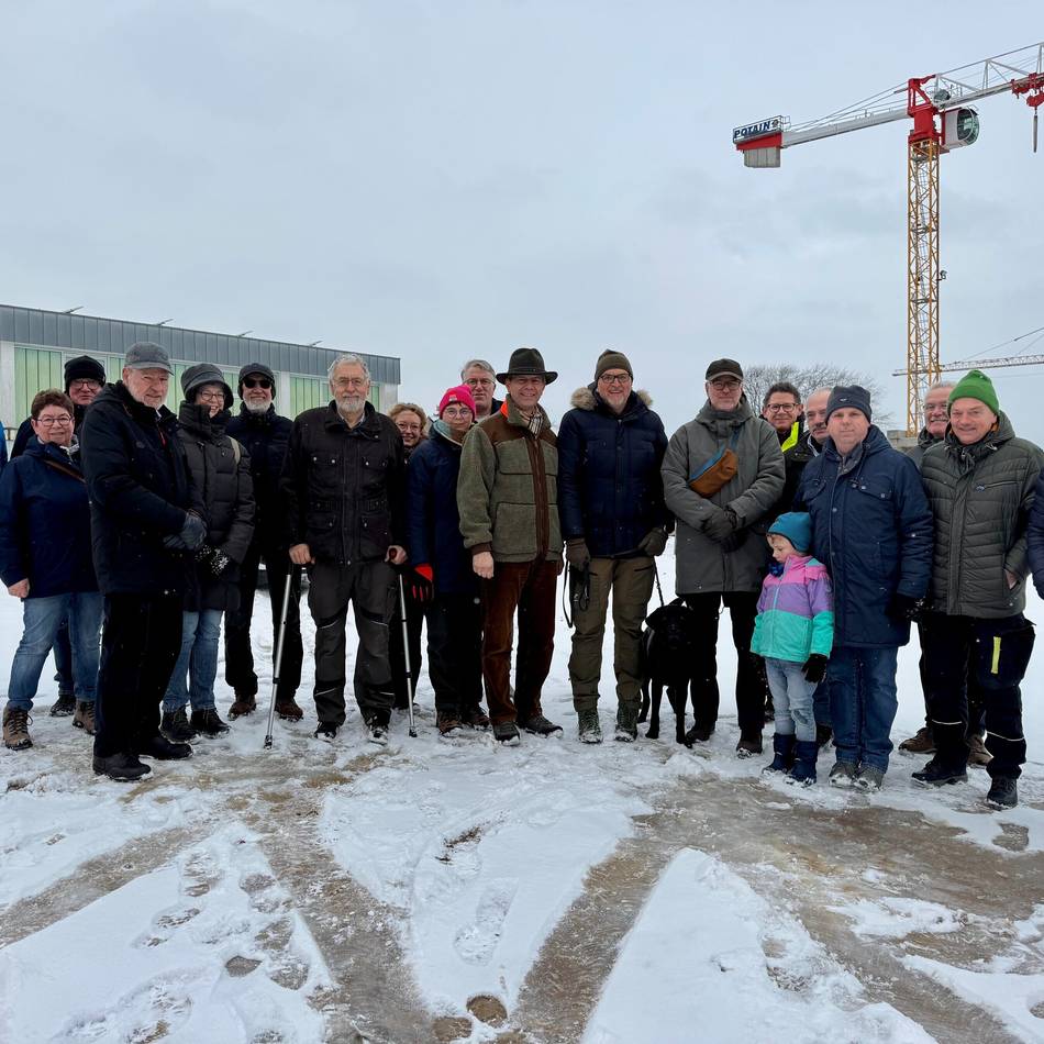Projekte in Weeze angeschaut: Neujahrsspaziergang der CDU Weeze