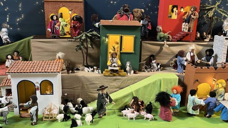 Weihnachtszeit in Dormagen dauert an: Viel zu entdecken in der Wimmelkrippe