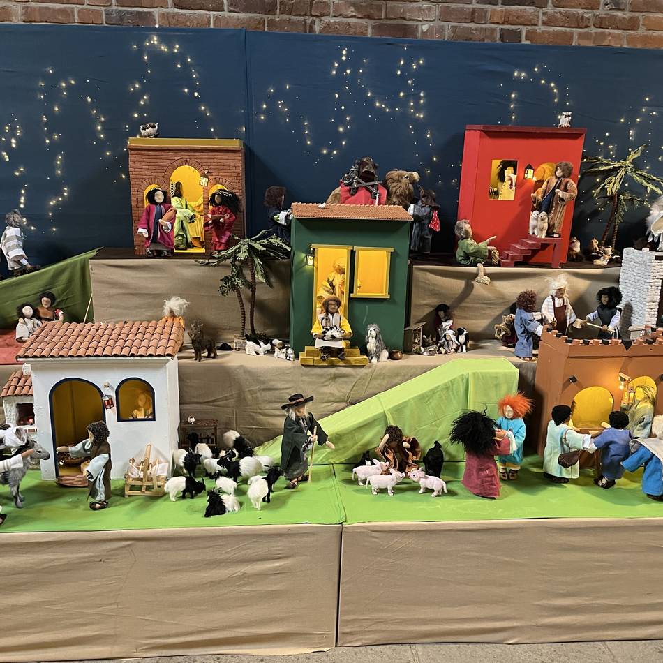 Weihnachtszeit in Dormagen dauert an: Viel zu entdecken in der Wimmelkrippe