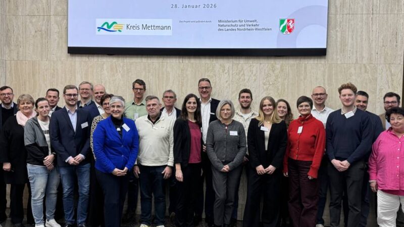 Umweltschutz im Kreis Mettmann: Auf dem Weg zu mehr Nachhaltigkeit