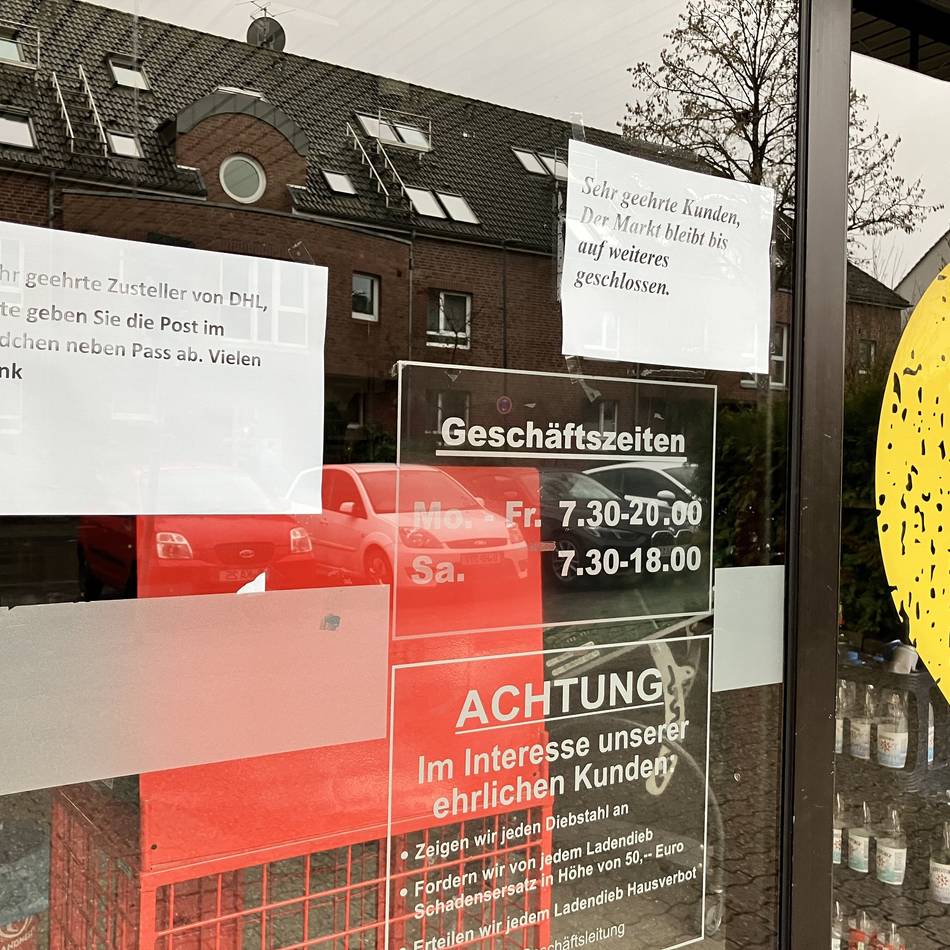 Nahversorgung in Düsseldorf: Edeka-Markt in Urdenbach hat „bis auf Weiteres geschlossen“