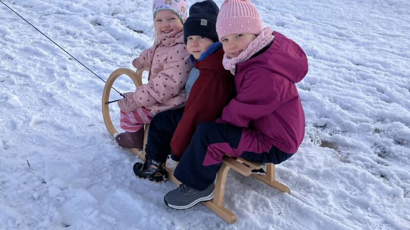 Die schönsten Strecken: Wo man in Viersen und Umgebung Schlittenfahren kann