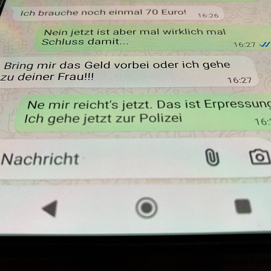 Bekannte drohte, es der Ehefrau zu sagen: Verheirateter Straelener suchte „Freundschaft plus“ – und wird dann damit erpresst