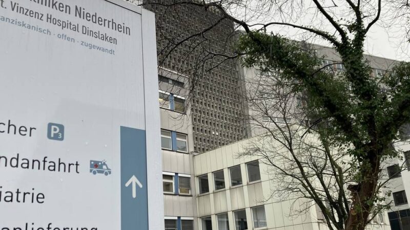 Schwarztest in Dinslakener Krankenhaus: Wenn im St. Vinzenz Hospital der Strom ausfällt