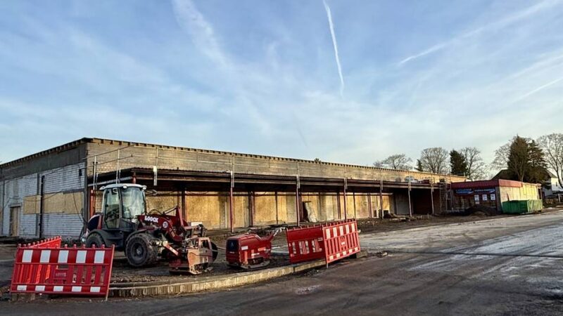 Seit Juli 2025 geschlossen: So gehen die Bauarbeiten bei Kaufland in Kellen voran
