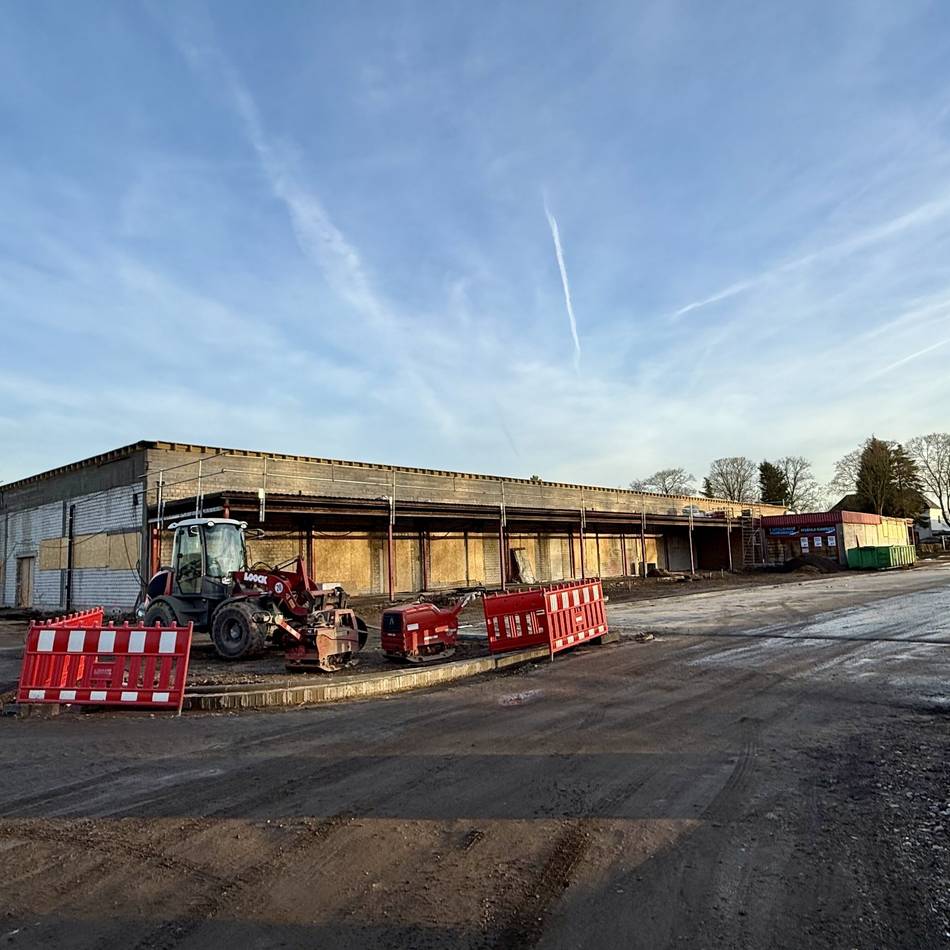 Seit Juli 2025 geschlossen: So gehen die Bauarbeiten bei Kaufland in Kellen voran