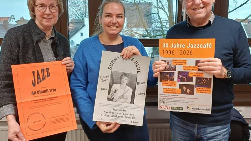 30 Jahre Jazz-Café in Korschenbroich: Für mehr Jazz in der Stadt war Überzeugungsarbeit nötig