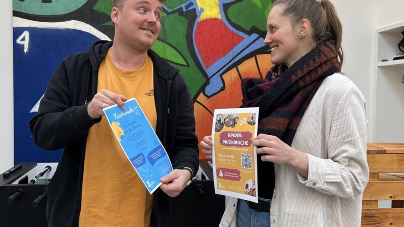 Alles im M4 in Goch: Basteln oder Musik machen in den Ferien