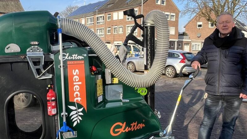 Test in Goch: Ein Vielfraß könnte dem Dreck am Bahnhof den Garaus machen