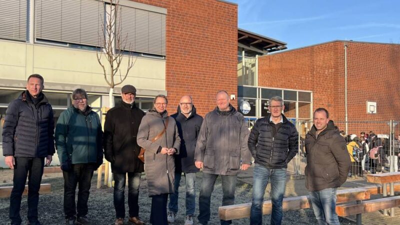 Eine Million Euro verbaut: Wie Kalkars neue Schulhöfe für Gymnasium und Realschule aussehen