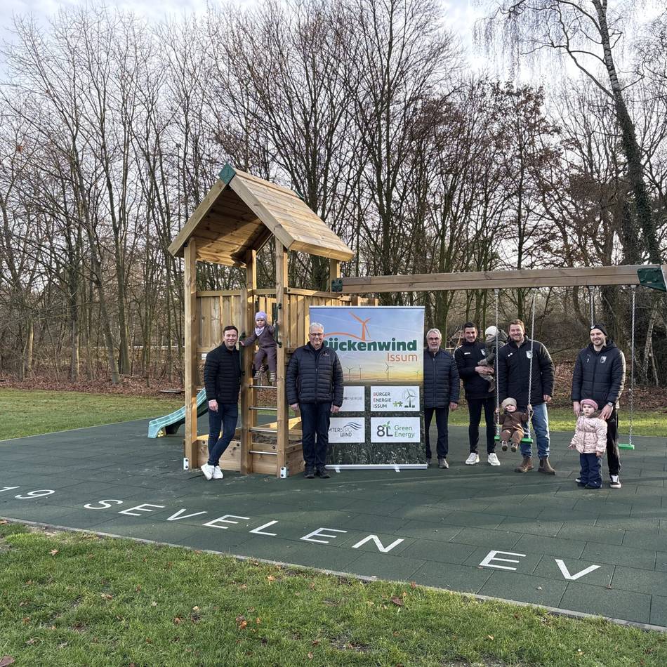 Stiftung Rückenwind: Förderung ermöglichte Bau eines Spielplatzes beim SV Sevelen