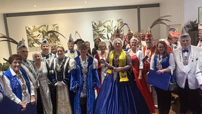 Karnevalssession: Tollitäten aus dem Erkelenzer Land feiern zusammen