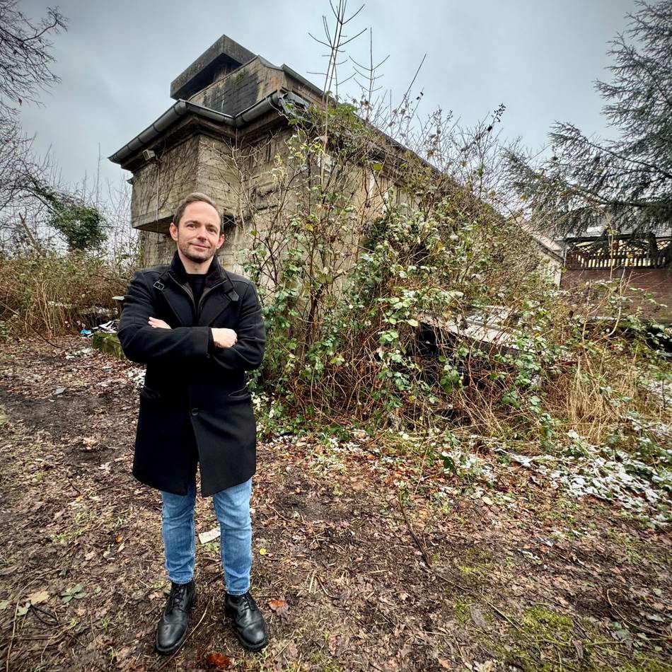 Betonriese steht zum Verkauf: Ein Blick in den Neusser Halbe-Million-Bunker