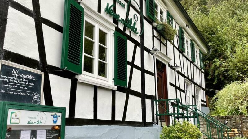 „7 Fakten“ zur Neuemühle: Jüngste Wassermühle im Bergischen feiert Geburtstag