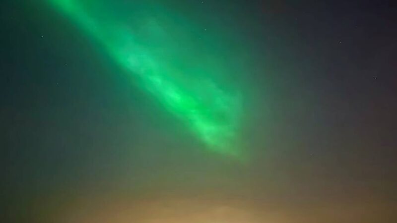 Polarlichter leuchten über Kaarst: „Es hat sich definitiv gelohnt, rauszufahren“