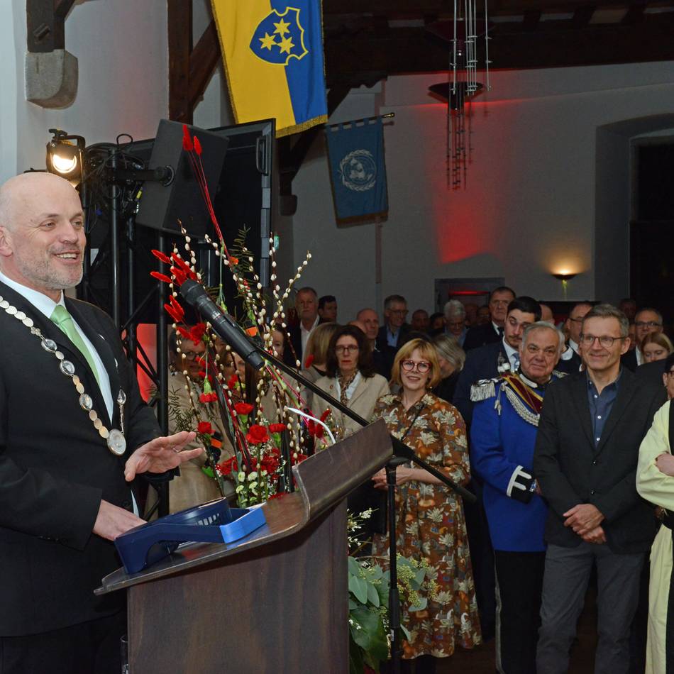 Beim Neujahrsempfang im Alten Schloss: Stadt Grevenbroich vergibt erstmals einen Gründerpreis