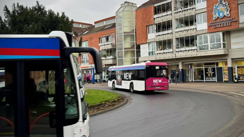 Fahrgastzählung in Viersen: Verkehrserhebung in den NEW-Bussen startet