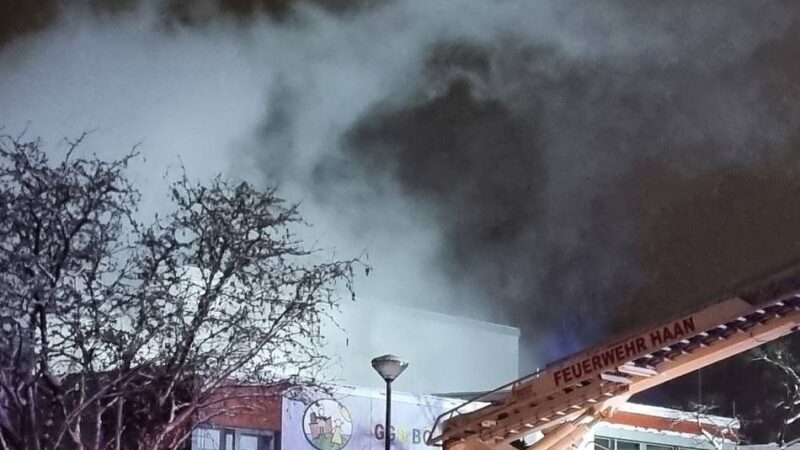 Vorfälle in Haaner Schulen: Vandalismus und Brand – zwei Tatverdächtige ermittelt, aber nicht verhaftet