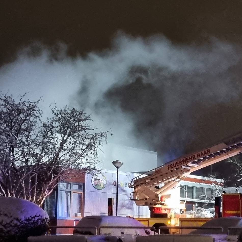 Vorfälle in Haaner Schulen: Vandalismus und Brand – zwei Tatverdächtige ermittelt, aber nicht verhaftet