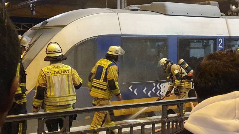 Züge werden kontrolliert: Nach Brand am Niersexpress – wie heiß werden die Räder am RE10?