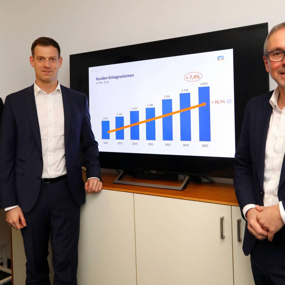 Vorstand legt Jahresbilanz vor: Volksbank Niederrhein erzielt Rekord