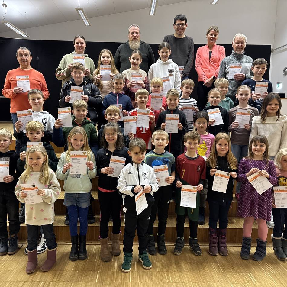 66 Sportabzeichen in Xanten übereicht: „Hervorragende Leistungen“