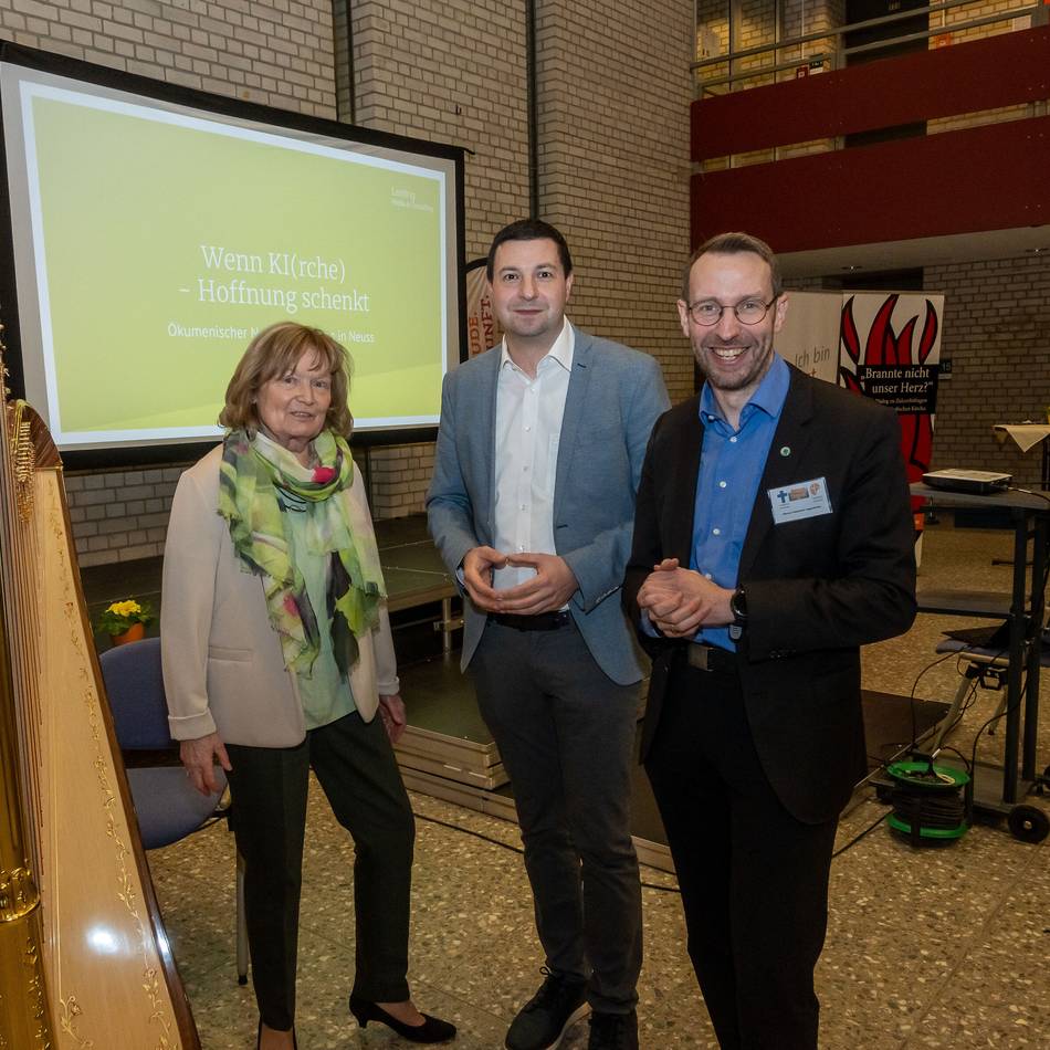 Ökumenischer Neujahrsempfang im Rhein-Kreis Neuss zum Thema KI: „Gott hat uns ein Gewissen, nicht einen Algorithmus gegeben“