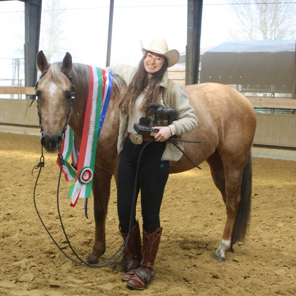 Erfolgreiche Westernreiterin aus Viersen: Mit dem Seelenpferd auf Erfolgskurs