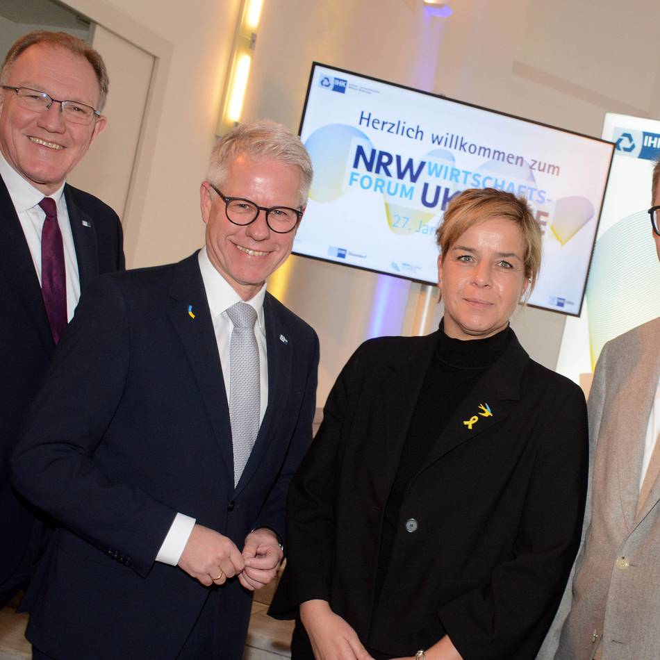 Erstes NRW-Wirtschaftsforum Ukraine in Neuss: „Es geht um mehr, als darum, Geschäfte zu machen“