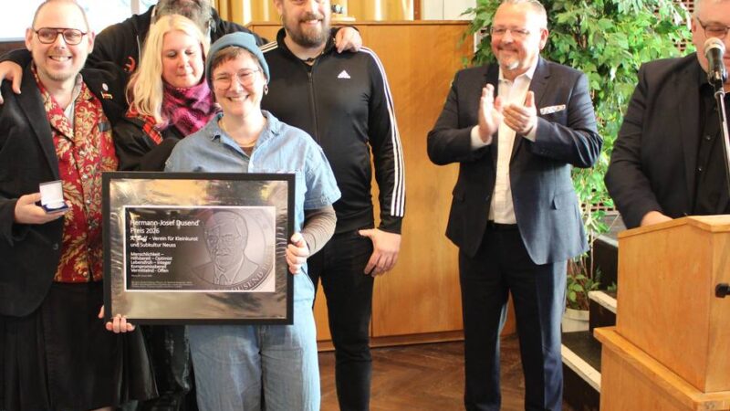 Neusser verleihen Hermann-Josef-Dusend-Preis: Ein Preis für die stillen Helden der Nordstadt