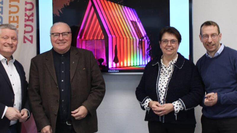 Veranstaltungen, Gäste, Gottesdienste: „Lichtkirche“-Projekt auf der Landesgartenschau nimmt Formen an