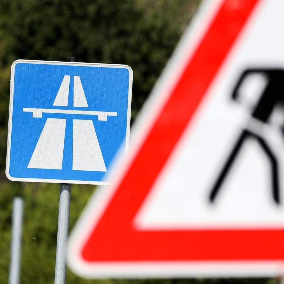 Einschränkungen auf der A46: Nachts wird die Fahrbahn repariert