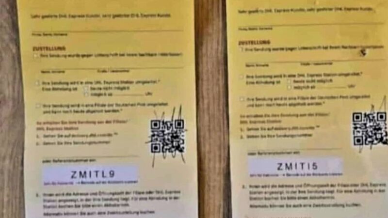 DHL gibt Entwarnung auch für Hückeswagen: Die Betrugsmasche mit Benachrichtigungskarten, die keine ist