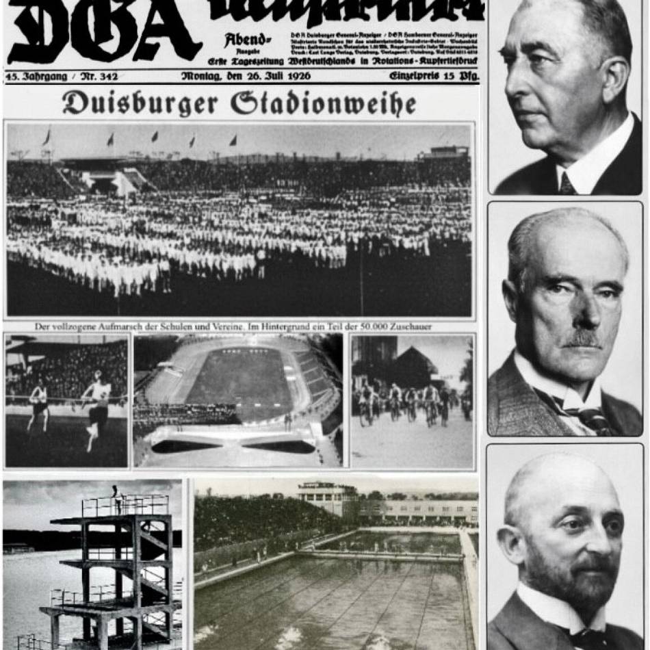 Duisburger Stadionweihe: Krupp und die besondere „Stadionweihe“ von 1925