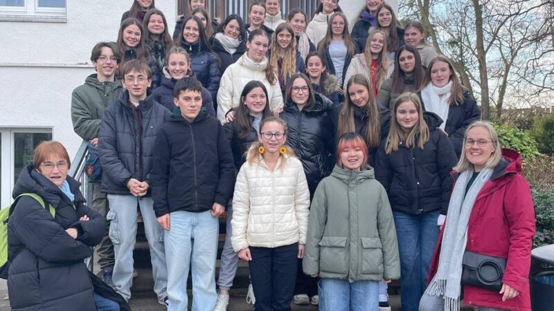 Französisch-deutsche Freundschaft: Liebfrauenschüler empfangen Besuch aus Le Quesnoy