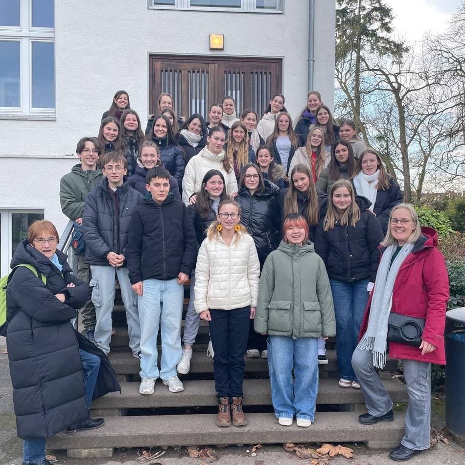 Französisch-deutsche Freundschaft: Liebfrauenschüler empfangen Besuch aus Le Quesnoy