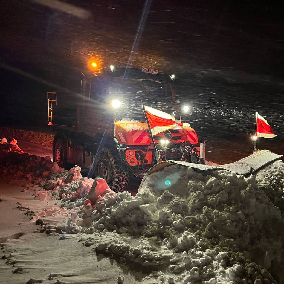 Winterdienst in Radevormwald: Betriebshof erwartet nassen, schweren Schnee