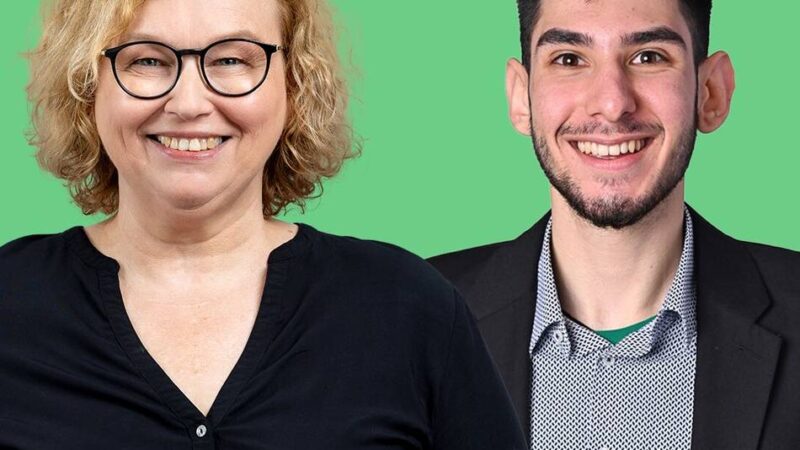 Ulrike Nicolai und Elias Ackburally: Eine neue Doppelspitze für die Grünen im Rhein-Kreis Neuss
