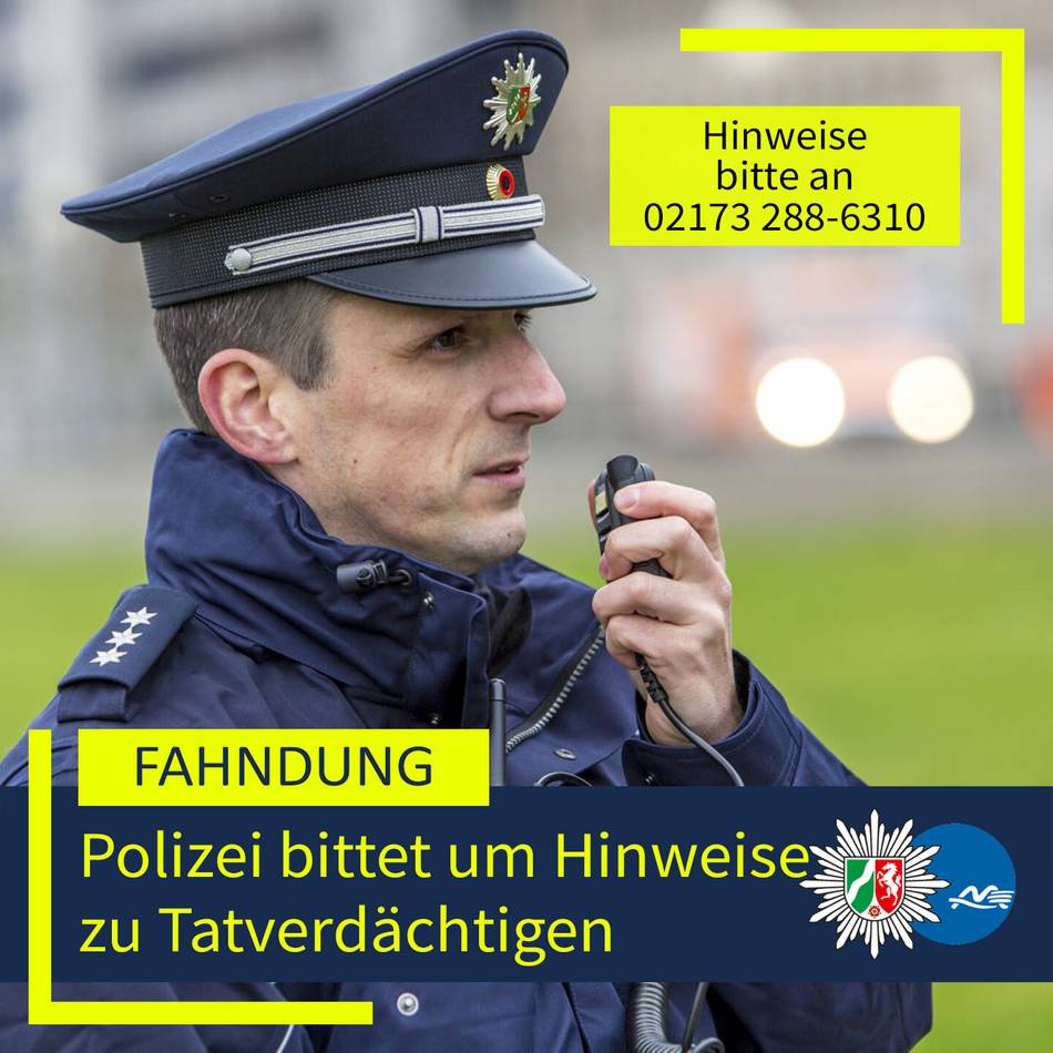 Kriminalität in Langenfeld: Öffentlichkeitsfahndung nach Diebstahl und EC-Karten-Betrug