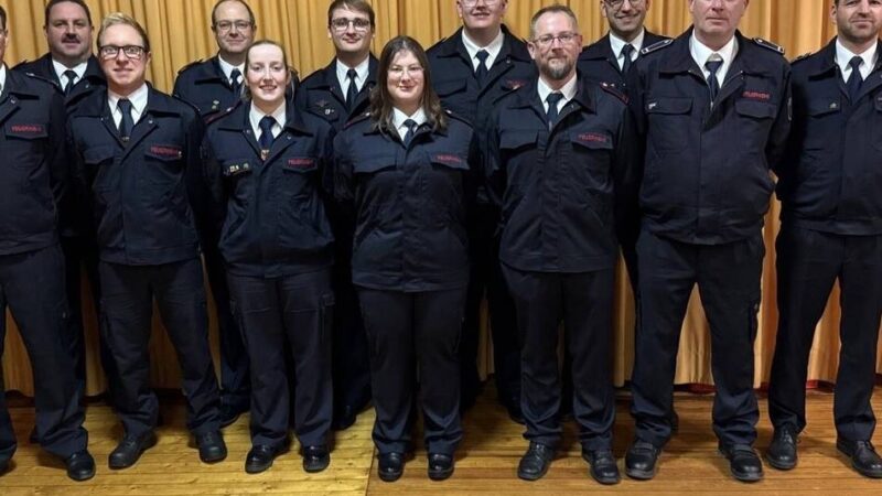 Feuerwehr-Einheit Menzelen: 1611 ehrenamtliche Stunden zum Schutz der Bürger