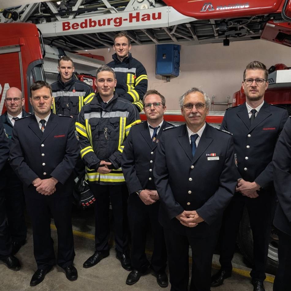 Übergang in Einsatzabteilung: Jugendfeuerwehr in Bedburg-Hau erntet wieder die Früchte ihrer Arbeit